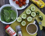 Cheesy Cucumber Salad Bites langkah memasak 1 foto