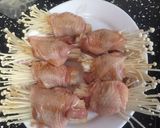 Foto langkah ke 3 dari resep 33.Jamur jarum selimut sayap ayam.