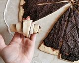 Csokis croissant recept fázis 13 fotója