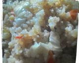 Foto langkah ke 3 dari resep Nasi goreng kampung.