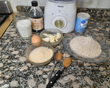 Foto del paso 1 de la receta: Pancakes de avena y coco