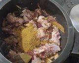 A picture of step 4 of Khada Masala Gosht.