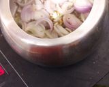 A picture of step 2 of Masala Khichari.