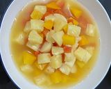 Foto langkah ke 6 dari resep Pudding Susu Buah.