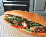 Hình bước làm 5 của món Bánh Mì Gà Xé