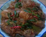 Foto langkah ke 6 dari resep Ayam kecap Cabe ijo.