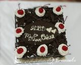 Foto langkah ke 9 dari resep Black Forest Cake (Cake ultah pesanan temen).