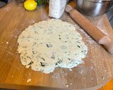 A picture of step 5 of Wild Garlic Scones (GF, VG).