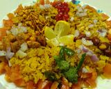 A picture of step 5 of Indori poha.