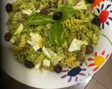 Foto del paso 4 de la receta: Espirales de pasta con salsa de albahaca
