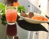 Une image de l'étape 3 de Boisson indienne au carottes et betteraves rouges.
