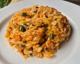 A picture of step 4 of Peri Peri Masala Rice 🍚.