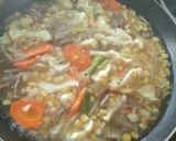 Foto langkah ke 3 dari resep Capcay sayur dan daging sapi.