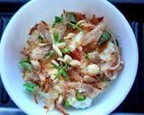A picture of step 1 of Dahi ka kabab/Kabab with Hungcurd.