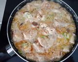 Hình bước làm 3 của món Mì ý sốt kem cheese