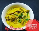 Foto langkah ke 5 dari resep Sayap ayam santan kuning #keto.