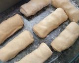 A picture of step 18 of Chicken cheese dinner rolls.