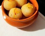 A picture of step 10 of Suji Rasgulle.