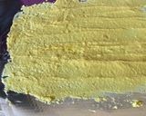 A picture of step 3 of Khandavi.