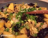 A picture of step 10 of Mu Shu Stir-Fried Fresh Vegetables.