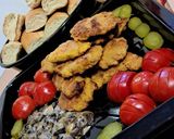 عکس مرحله 4 از دستور فیله سوخاری با سس قارچ