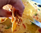 A picture of step 5 of Dal Dhokli.