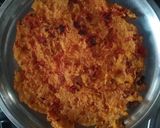 A picture of step 5 of Suji chilla.