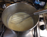 Foto del paso 1 de la receta: Pudín flan con manzanas caramelizadas con ron