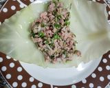 Foto del paso 4 de la receta: Taquitos de col con atún