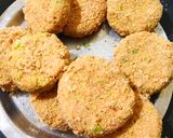 A picture of step 5 of Soya Veg Cutlets.