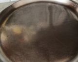 A picture of step 4 of Mint smoked buttermilk.