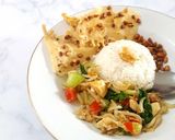 Foto langkah ke 8 dari resep Tumis Tauge Tomat Telur Asin +pakcoy #pr_recookmasakanberawalanT.