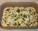 Fokhagymás tejföllel sült sonkás-baconös-sajtos csirkemell recept fázis 5 fotója