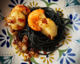 Foto del paso 3 de la receta: Spaghetti al negro di sepia con vieiras