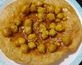 A picture of step 7 of Chole Taco.