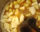 A picture of step 5 of Potato egg curry😋.