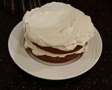 A picture of step 17 of Chocolate Layer Cake With Whipped Salted Caramel Cream Filling and Frosting.