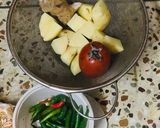 A picture of step 3 of Dhnokar Dalna or Bengali Lentil Cake Curry (No Onion-Garlic).
