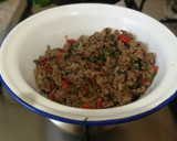 Foto del paso 3 de la receta: Berenjenas rellenas con carne picada