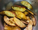 A picture of step 1 of Puff Pastry Baked Apple Pies.