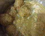A picture of step 5 of Soyabean kofta.