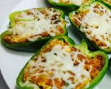 A picture of step 8 of Stuffed Capsicum.