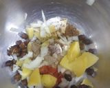 A picture of step 1 of Kolkatta famous street food.