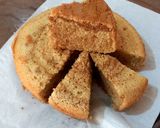 A picture of step 9 of Marble cake, whole wheat flour sa ❤️.