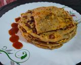 A picture of step 8 of Paneer Onion Paratha.