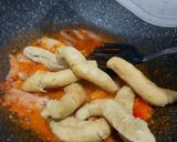 Foto langkah ke 6 dari resep Cumi Asin dan Otak-Otak Balado.