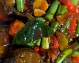 Foto langkah ke 6 dari resep Hati ayam asam pedas manis.