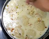 Suji rasmalai (Bengali special). ரவை ரசமலாய் (Ravai rasamalai recipe in tamil) ரெசிபி ஸ்டேப் 5 புகைப்படம்