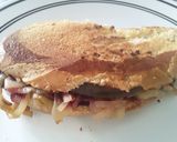 Foto del paso 9 de la receta: 😜😛Vegetales Asados entre dos panes... 🍞🍆🥒🌰🧀🥪