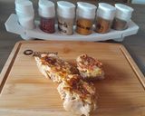 Foto del paso 8 de la receta: Canapé fácil y rápido con pan casero integral y cebolla